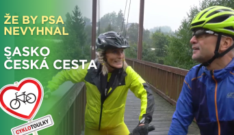 Na kole v počasí, že by psa nevyhnal I Sasko: Česká cesta
